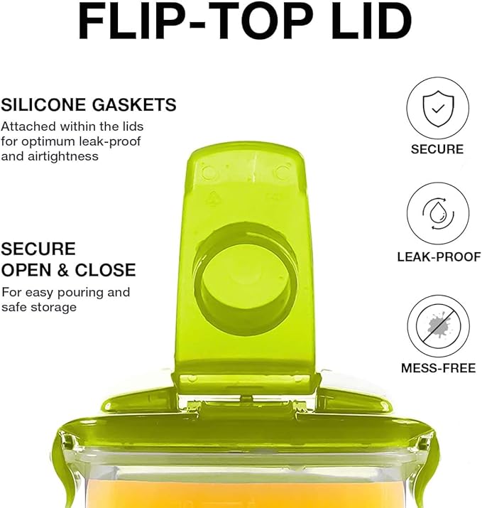 LocknLock Aqua Fridge Door Water Jug | Clear Pitcher | BPA Free Plastic Pitcher with Lid | 3 Quart Pitcher with Lid for Water, Juice, Tea & More Beverages, Green