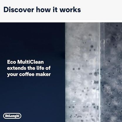 De'Longhi EcoDecalk Descaler, Eco-Friendly Universal Descaling Solution for Coffee & Espresso Machines, 2-Pack (1 use per pack)