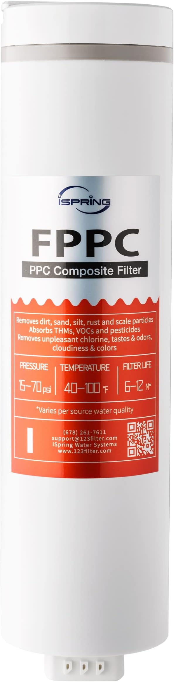 iSpring FPPC Replacement Water Filter for RO800G Reverse Osmosis System