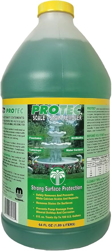 EASYCARE 60064 Protec Scale and Stain Inhibitor/Remover, 64 oz. Bottle