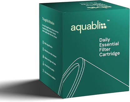 AquaBliss Replacement Multi-Stage Shower Filter Cartridge - Longest Lasting High Output Universal Shower Filter Reduces Chlorine & Toxins in SF220 or SF100. 1-Pack (SFC220)