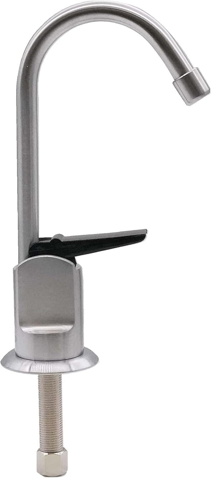 Westbrass R203-NL-07 6" Touch-Flo Style Pure Water Dispenser Faucet, Satin Nickel