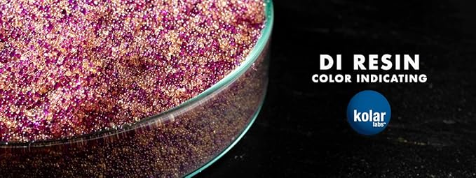Kolar Labs - DI Color Changing Deionization Resin – for Fish Tanks, Ponds & Aquariums, Reef Aquarium Grade (567 Gram, 1.25lbs)