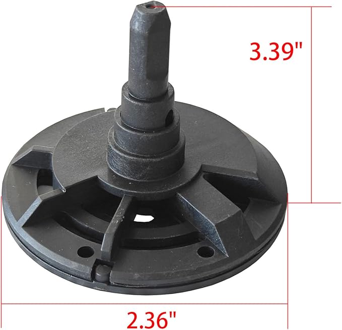 7238468 Water Softener High Flow Standard Valve Rotor and Seal Kit Replacement for Solved Leak Only Applicable to Valves with 5 Fixed Cover Screws M20 M27 M34 MSD20F MSD27B MSD34C and MCWF