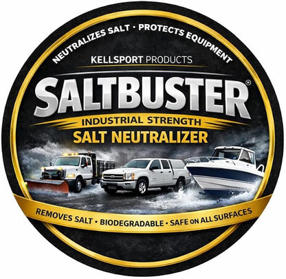 woolwax SALTBUSTER Salt & Brine Remover/Neutralizer for Auto & Trucks, Concentrated PH Neutral Formula, 1 Gallon Makes 100 Gallons