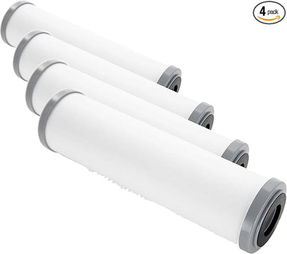 Camco TastePURE 5-Micron Replacement Significantly Reduces Sediment, Taste, Odor and Chlorine | Prolongs Your Carbon Block Filter (40637) (Pack of 4)