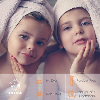 LIFLASH Vitamin C Shower Filter for Hard Water, Aromatherapy Softener Purifier, Help with Softer Skin and Hair Enhancement, for Universal Output Showerhead, Easy Installation (SUMMER CITRUS)