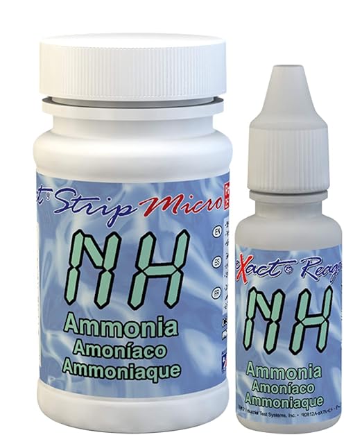 Industrial Test Systems eXact 486654 Micro Ammonia Strips, +/- 1 Accuracy (Bottle of 25)