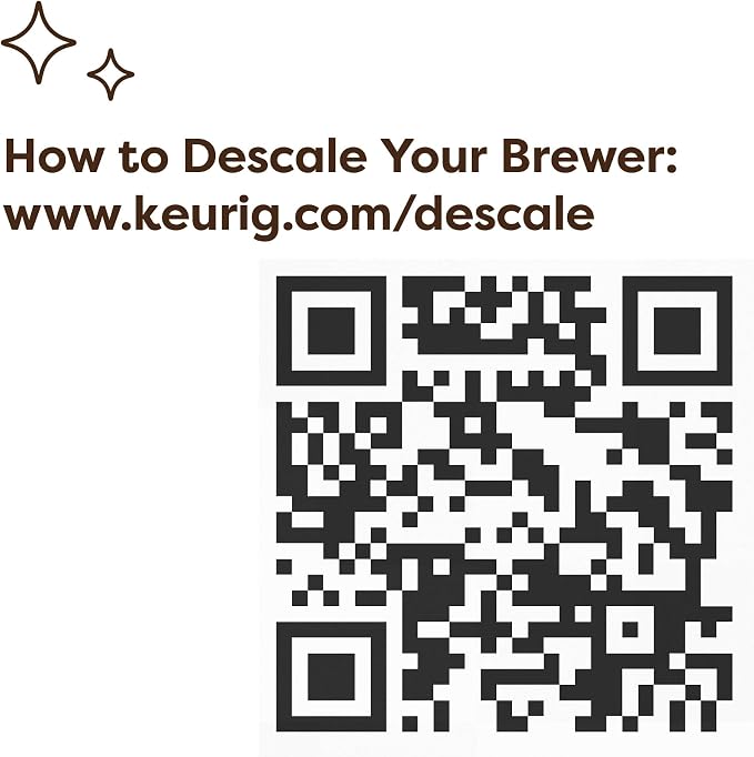 Keurig Descaling Solution For 2.0 and 1.0 K-Cup Pod Coffee Makers