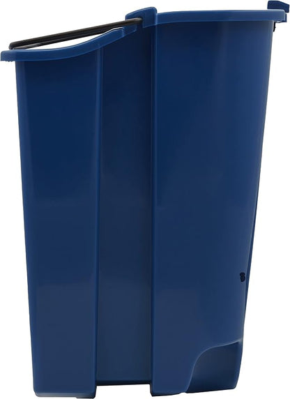 SPARTA OmniFit Mop Bucket System, Durable Mop Bucket, Side Press Wringer, and Soiled Water Insert, Floor Cleaning Essentials for Commercial and Home Use, 35 Qt Capacity, 1 Count, Red