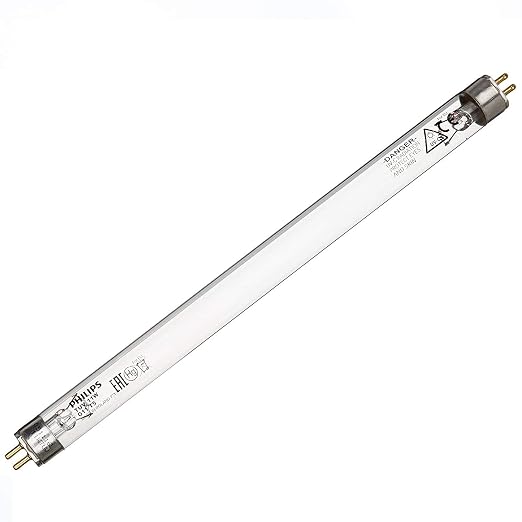 iSpring UVF11A UV Ultraviolet Light Water Filter with Smart Flow Control Switch 11W, 110V, 10-INCH and iSpring UVB11 UV lamp, 11W, 1 GPM, 5/8 x 8 1/4"