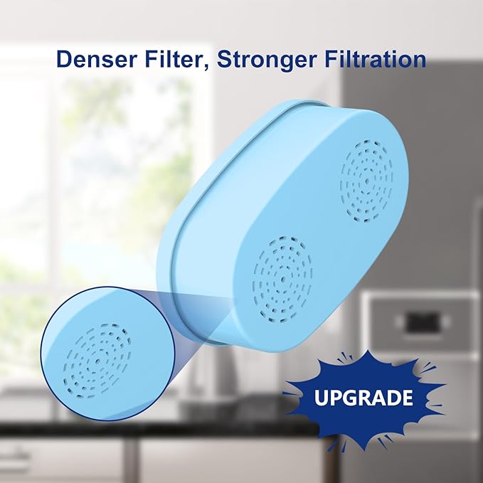 2 Pack Alkaline Water Filter Replacement Filter for Waterdrop® WD-PF-01A Plus, Increase PH, Reduces PFOA/PFOS, Chlorine, Compatible with Waterdrop® Pitchers, Lasts 2 Months or 100 Gallons