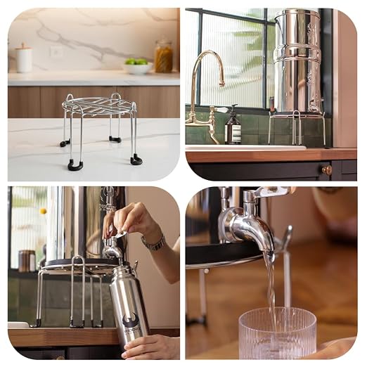 Phoenix Gravity 3.25G Water Filter System with Steel Stand & Carbon Filters