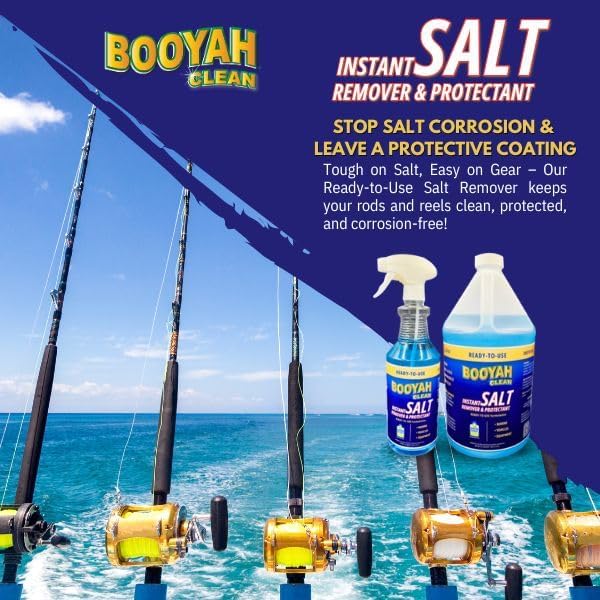 Booyah Clean Instant Salt Remover & Protectant READY-TO-USE - Perfect to Wash Salt Away, Prevent Saltwater Corrosion, EPA Safer Choice Direct Release