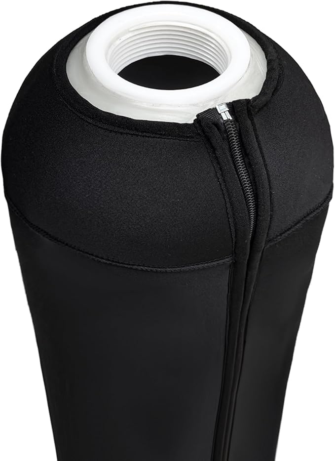 Okcool Water Softener Tank Jacket,Water Softener Neoprene Sweat Jacket,3.5mm Thick Neoprene Absorbable Condensate Water to Prevent Sweating(14x65,Black)