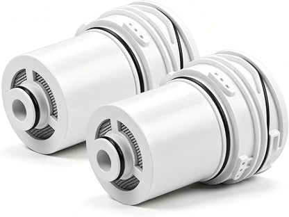 2Pcs Shower Filter Cartridges Compatible with Delta Clarifi 7RC100 & 5RC100 | Reduces Chlorine, Healthier Skin & Hair