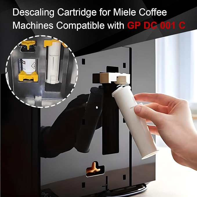 Descaling Cartridge Compatible with Miele GP DC 001 C, for Coffee Machines
