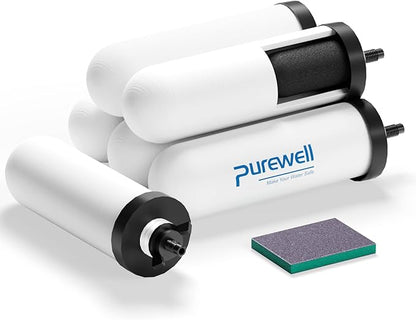 Purewell PF-4 Ceramic Purification Elements, Replacement Filters for ProOne® and Berkey® Filters