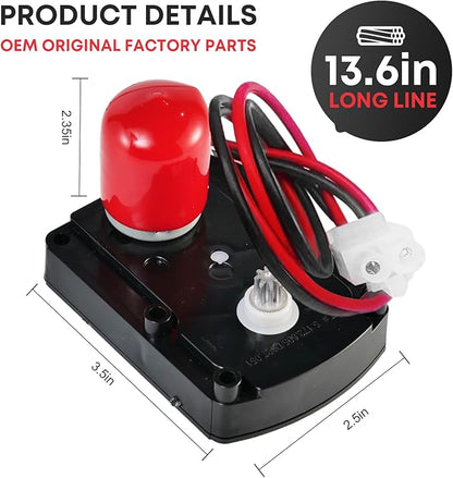 7286039 Water Softener Valve Motor with Screws Replaces Old Part Numbers: 7281291,7384691,7234731,7228900, WS26X10021,WS26X21821,Fit for Softener Systems