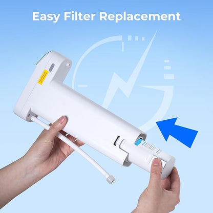 Waterdrop EDFA Alkaline Water Filter Replacement for ED01AW/ED01AB, 1 Pack | For Waterdrop ED01/ED02/ED04 Rechargeable Electric Pitchers, Improves pH, Lasts 3 Months or 200 Gallons