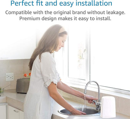 AQUA CREST 4035 Faucet Water Filter, Replacement for Aquasana® Filter Replacement, AQ-4035®, AQ4000, AQ4050, AQ4500 Drinking Water Systems, 2 Pack
