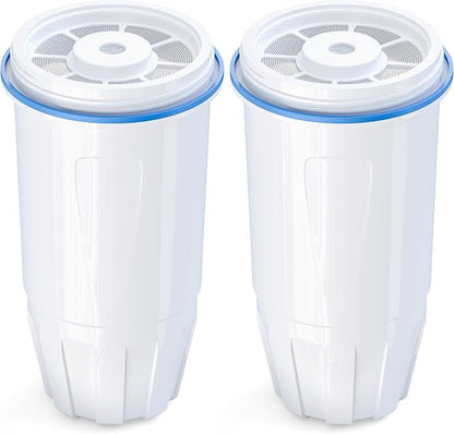 Upgraded Water Filter Replacement Fit for Zero Pitcher and Dispenser ZR-001 ZR-004 ZP-006 ZR-017, Five-Stage Filter System, Effectively Reducing Lead, Chromium, and Contaminants, 2 Packs, By BOGDA