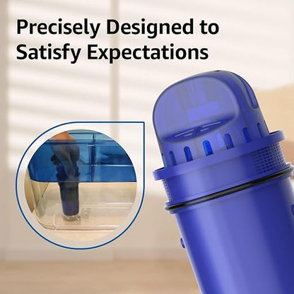 Overbest 7010 Filter Replacement for Pur®, Pur® Plus Water Filter Pitchers and Dispensers, CRF950Z, PPF951K, PPF900Z Water Filter, NSF Certified Pitcher Water Filter, 4 Pack