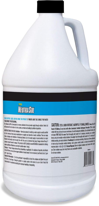 Pro Products Neutra Sul HP01B Professional Grade Oxidizer, Neutralize Rotten Egg Smells and Pollutants, 1 Gallon, 2 Count