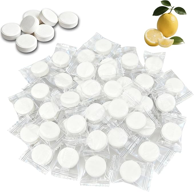xcivi 40 Count Descaling Tablets for Momcozy, Baby Brezza Bottle Washer | Compatible with Momcozy/Baby/Brezza/GROWNSY Bottle Washer, Descaling Tablets for Milk & Limescale Removal, Natural Non-toxic