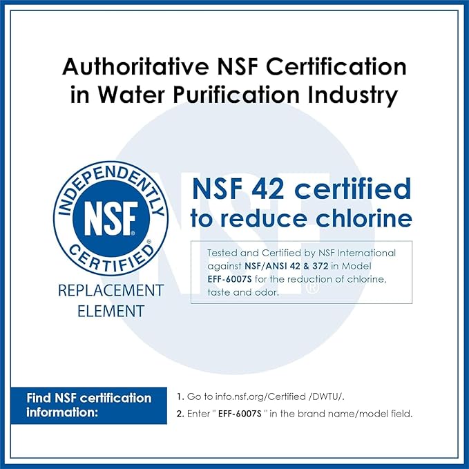 Waterdrop UKF8001 Refrigerator Water Filter 4, Replacement for Whirlpool® EDR4RXD1, EveryDrop® Filter 4, Maytag® UKF8001AXX-750, UKF8001AXX-200, 46-9006, Puriclean II, WD-F07, 2 Filters