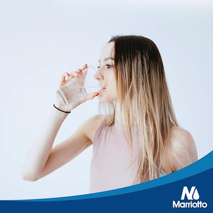 MARRIOTTO EDR1RXD1 Refrigerator Water Filter Compatible with W10295370A, WHR1RXD1, KAD1RXD1, Filter 1, W10295370, P4RFWB, P8RFWB2L, 46-9930, 46-9081 and W10311524 Air Filter (3+3)