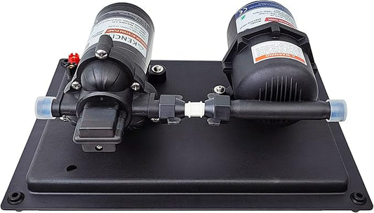 RV Water System, Accumulator Tank System - 12Vdc, 4.0 GPM, 45 PSI, 0.2 Gallon Tank