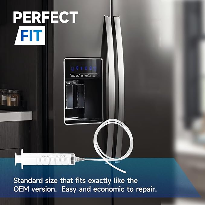 ANTOBLE Frozen Water Line Tool Kit for Refrigerator Water Dispenser Unclogging Kit, Fast Easily Defrosting for All Brand Fridge Dispenser Pipe Thawing Tool with Extended Reach, 36 Inches