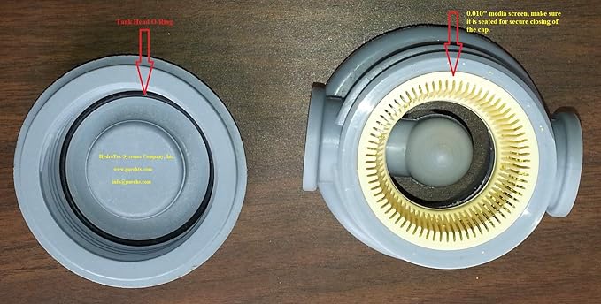 Portable 'Mobile-Soft-Water' water softener tank head (spare part)