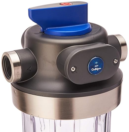 Culligan WH-HD200-C Whole House Water Filter System + iSpring WSP-50 Reusable Whole House Spin Down Sediment Water Filter