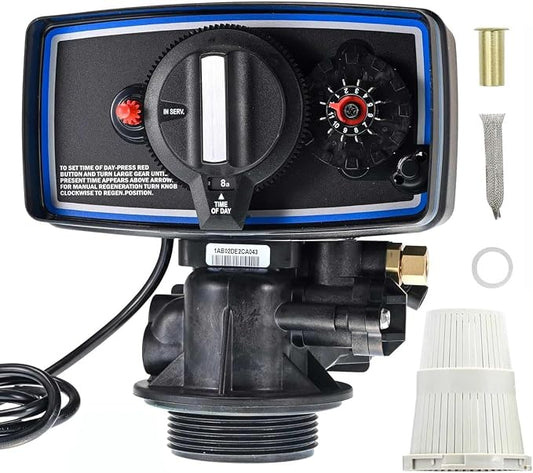 Water Softener Control Valve, Water Softener Head 5600, 12 Day Timer Control Valve, 110V US Plug