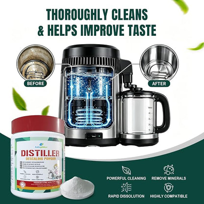 Distiller Descaler 300g Citric Acid Cleaner for Water Distillers Universal | Citric acid formula, Descaling agent, Water distiller compatible, Residue removal
