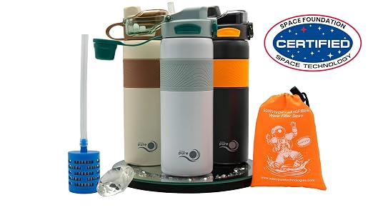 Survivor Nanofiber Fast Flow Filtered Water Bottle