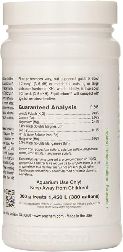 Seachem Equilibrium 300gram