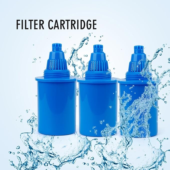 3 Pack Replacement Alkaline Filters - Blue