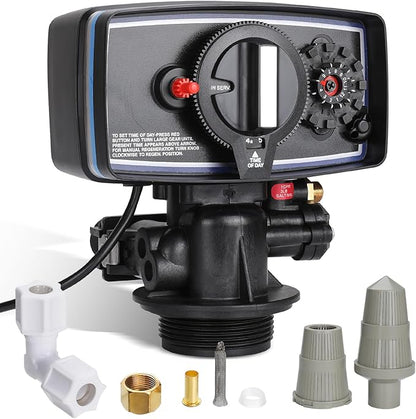 5600 Water Softener Timer, 12 Day Timer Control Valve, 3W Timer Valve Backwash Head for Water Purifier Softeners