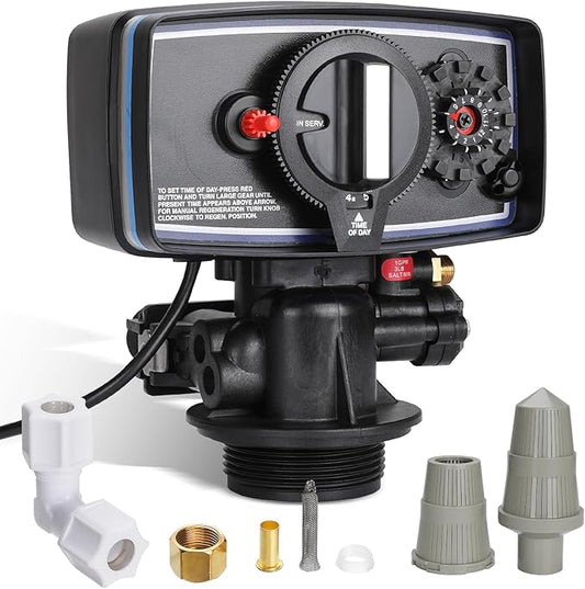 5600 Water Softener Timer, 12 Day Timer Control Valve, 3W Timer Valve Backwash Head for Water Purifier Softeners