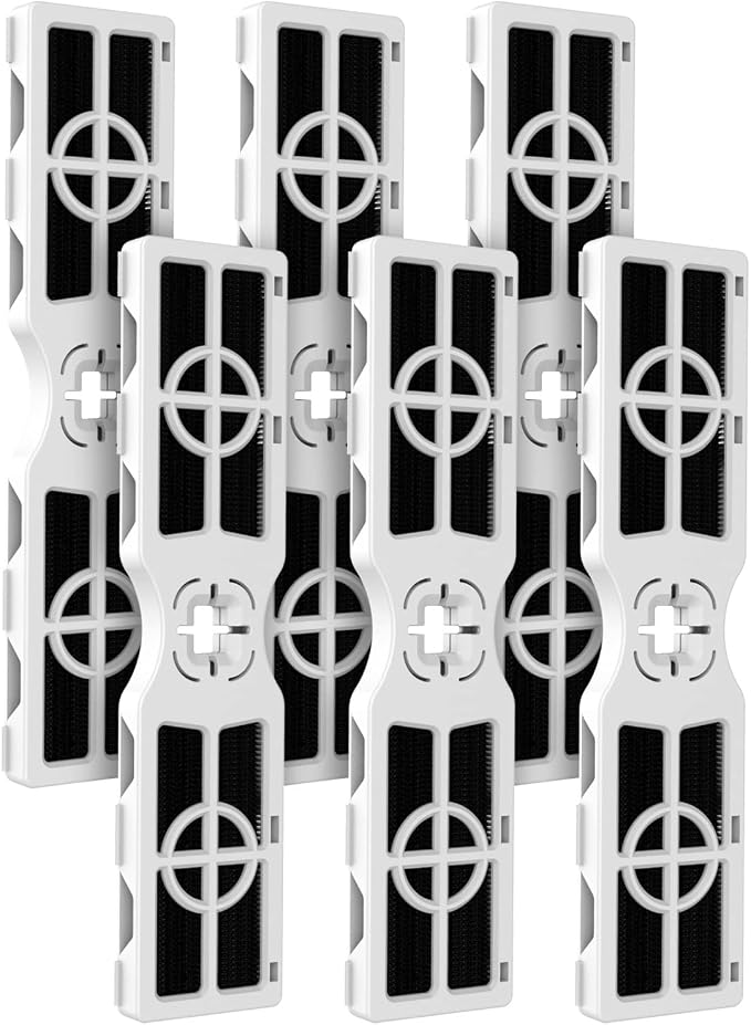 GLACIER FRESH FRGPAAF2 PureAir AF-2 Refrigerator Air Filter(6 Pack) | FRFC2323AS，FRFC232LAF, FRFC233LAF, FRFG2323AF, FRFN2823AS Air Filter