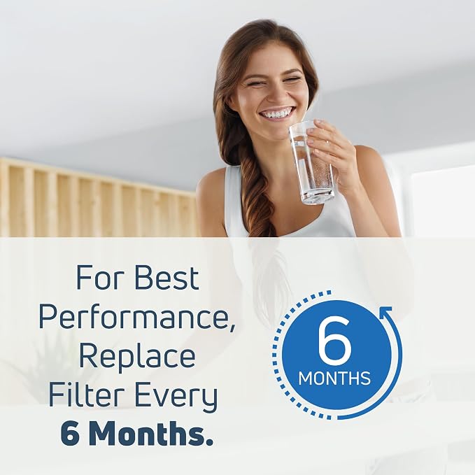 2-Pack Denali Pure Replacement for Viking RWFFR Refrigerator Water Filter - Compatible with Viking UKF8001 Fridge Water Filter Cartridge