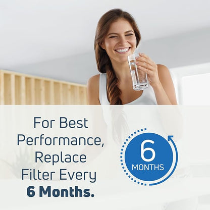 2-Pack Denali Pure Replacement for Viking RWFFR Refrigerator Water Filter - Compatible with Viking UKF8001 Fridge Water Filter Cartridge