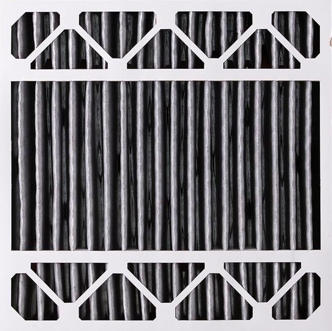 Nordic Pure 20x20x5 (Actual Size: 19 5/8 x 19 7/8 x 4 3/8) Honeywell Replacement Furnace Filters MERV 10 Plus Carbon 1 Pack