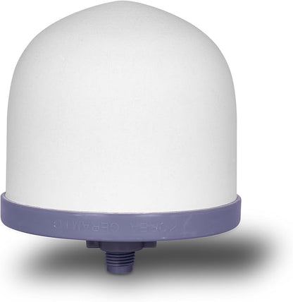 Replacement Ceramic Dome Water Filter 0.2 to 0.5 micron for Countertop & Water Coolers. First Stage of Filtration, Traps all Impurities (Set of 3)
