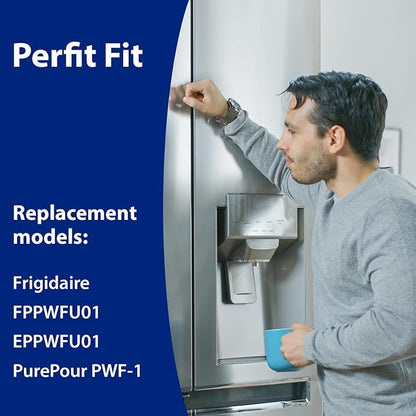 FPPWFU01 Water Filter Replacement for EPPWFU01, 2 Pack | Replacement for EPPWFU01 PureAdvantage PWF-1 PurePour PWF-1 FPPWFU01 (Packaging May Vary)