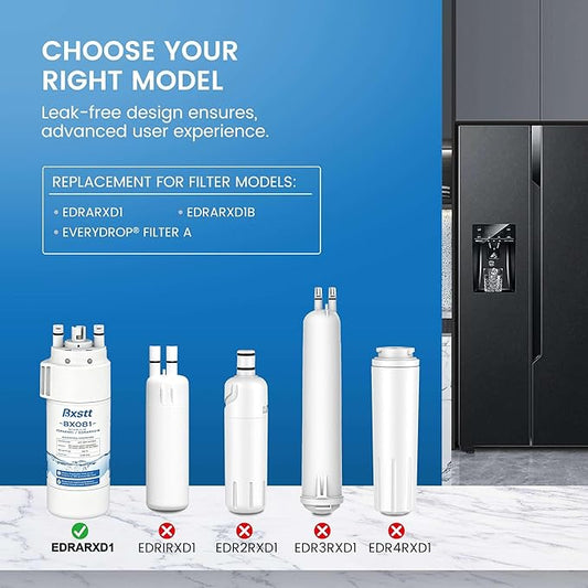 EDRARXD1 Water Filter Replacement Compatible with Whirlpool EDRARXD1 Everydrop Filter A (3 Pack)
