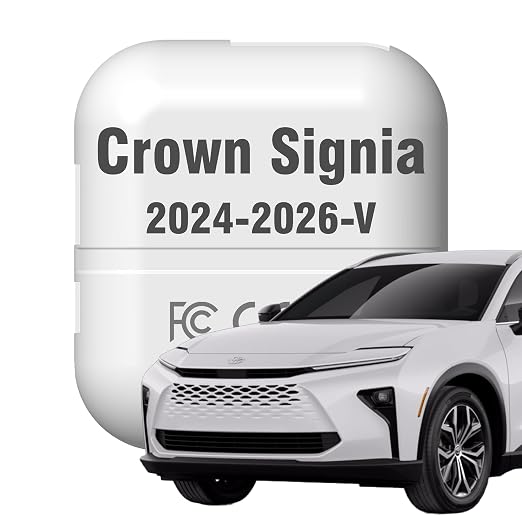 Protect-X Wheel Anti-Theft Smart Sensor for Crown Signia 2026 2025 2024 | Plug & Play, Catalytic Converter Theft Protection, Window Breakage Alert, Window Control by Factory Keyfob, Valet Mode